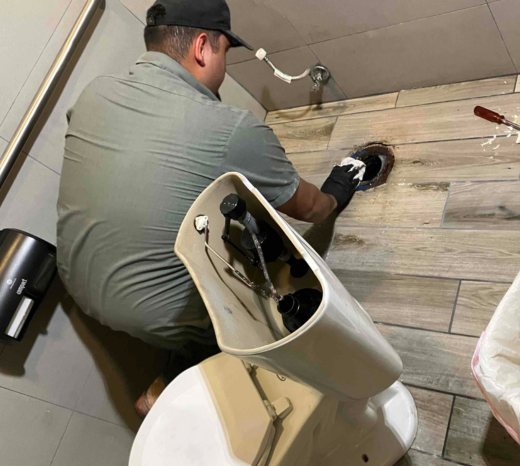 How To Tell if Your Toilet Is Leaking Under the Tile Image